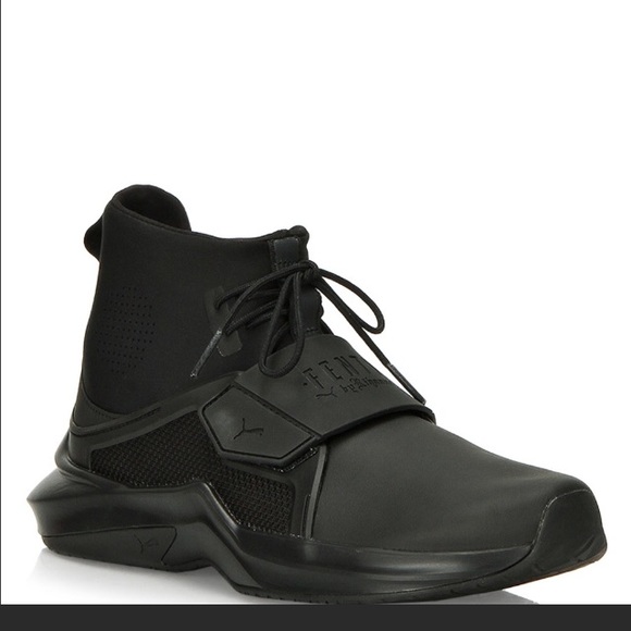 Puma Shoes Fenty X Puma Rihanna Hi Ignite Nwob Black Sneaker Poshmark
